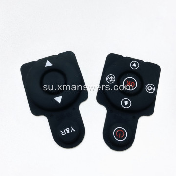 Custom Silicone Karét Push Pindah Button Pad
